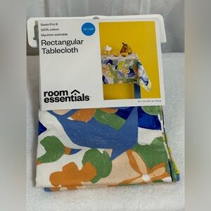 Multicolor Floral Tablecloth 60 x 84